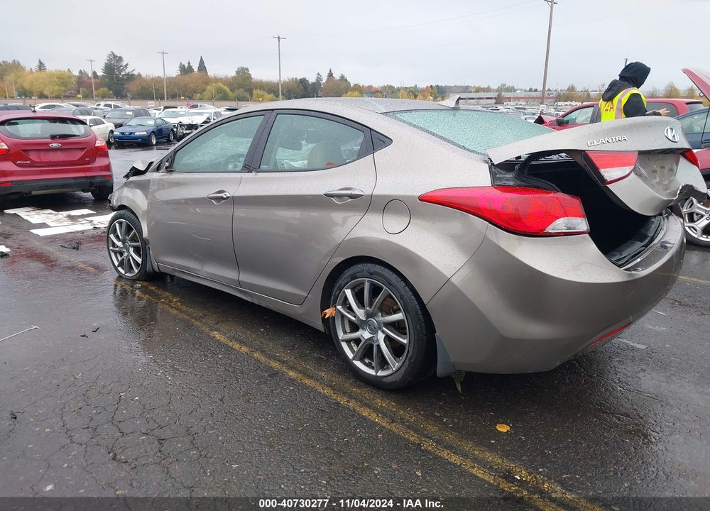 2013 HYUNDAI ELANTRA LIMITED VIN: 5NPDH4AE0DH291913
