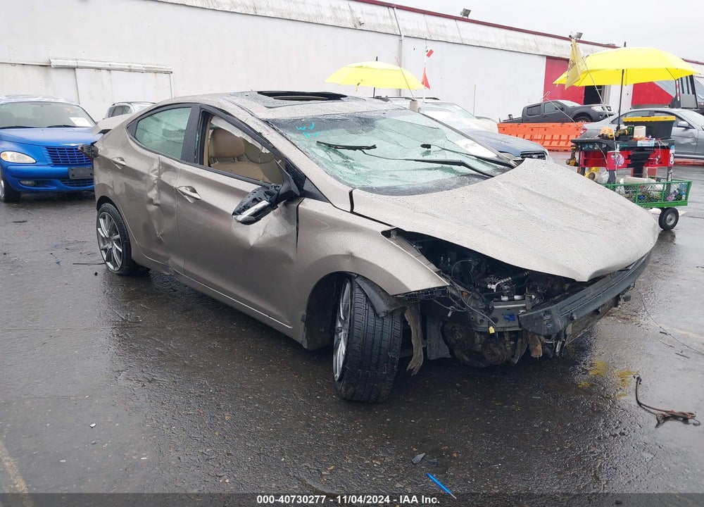 2013 HYUNDAI ELANTRA LIMITED VIN: 5NPDH4AE0DH291913
