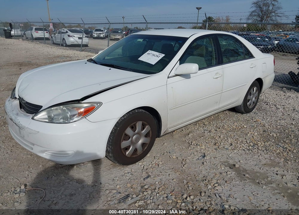 2004 TOYOTA CAMRY LE VIN: 4T1BE32K14U342240