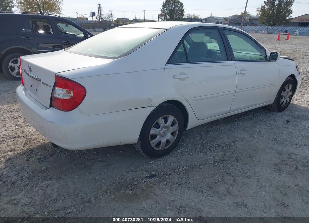 2004 TOYOTA CAMRY LE VIN: 4T1BE32K14U342240