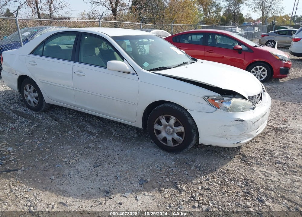 2004 TOYOTA CAMRY LE VIN: 4T1BE32K14U342240