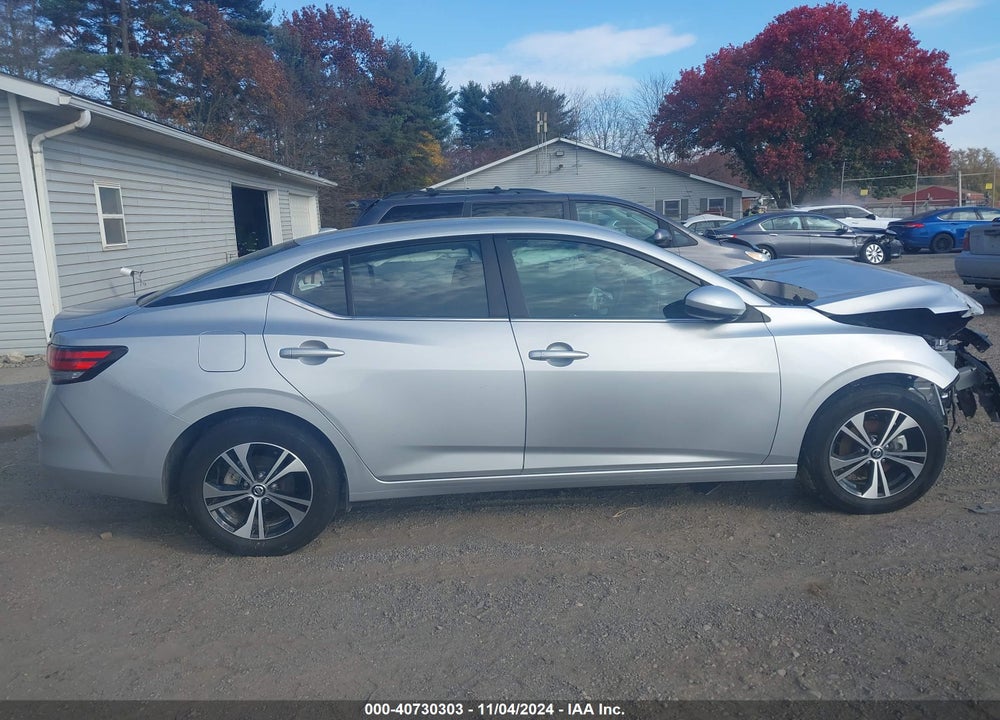 2022 NISSAN SENTRA VIN: 3N1AB8CV6NY319679