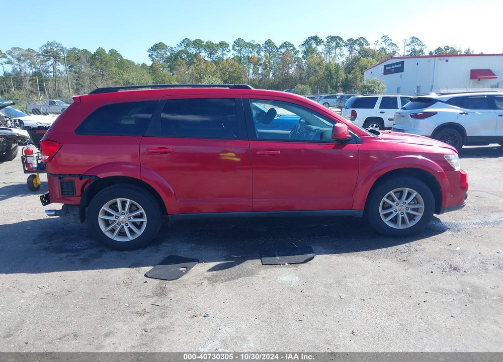 2016 DODGE JOURNEY SXT VIN: 3C4PDCBG6GT202532