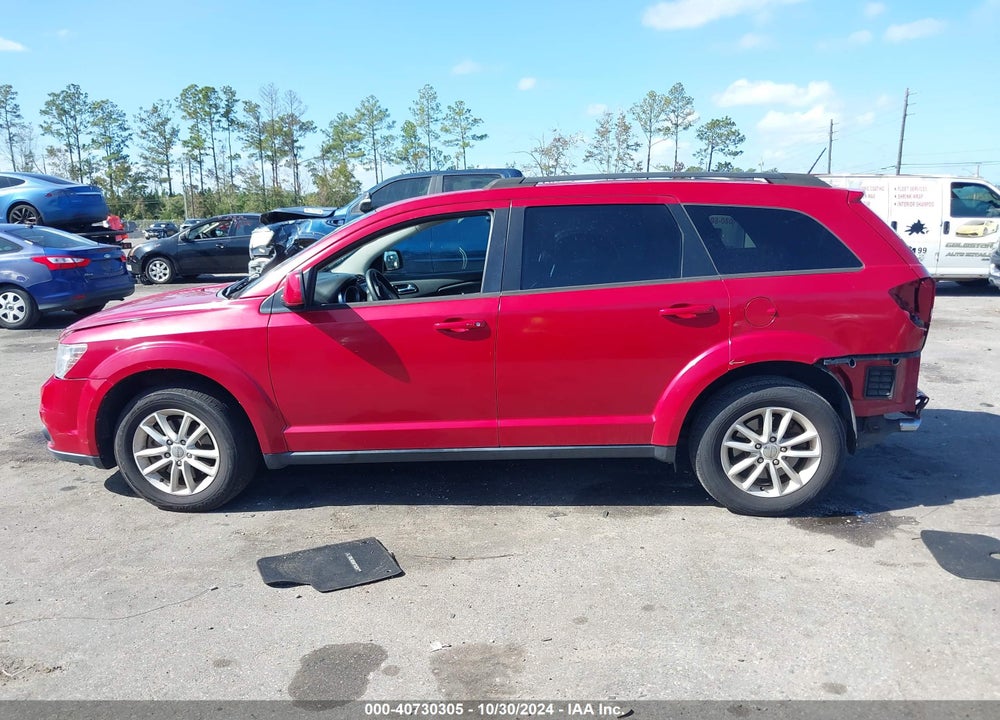 2016 DODGE JOURNEY SXT VIN: 3C4PDCBG6GT202532
