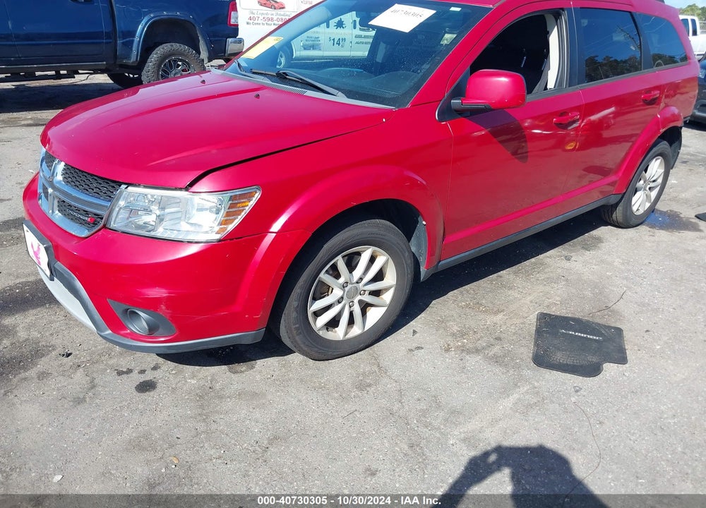 2016 DODGE JOURNEY SXT VIN: 3C4PDCBG6GT202532