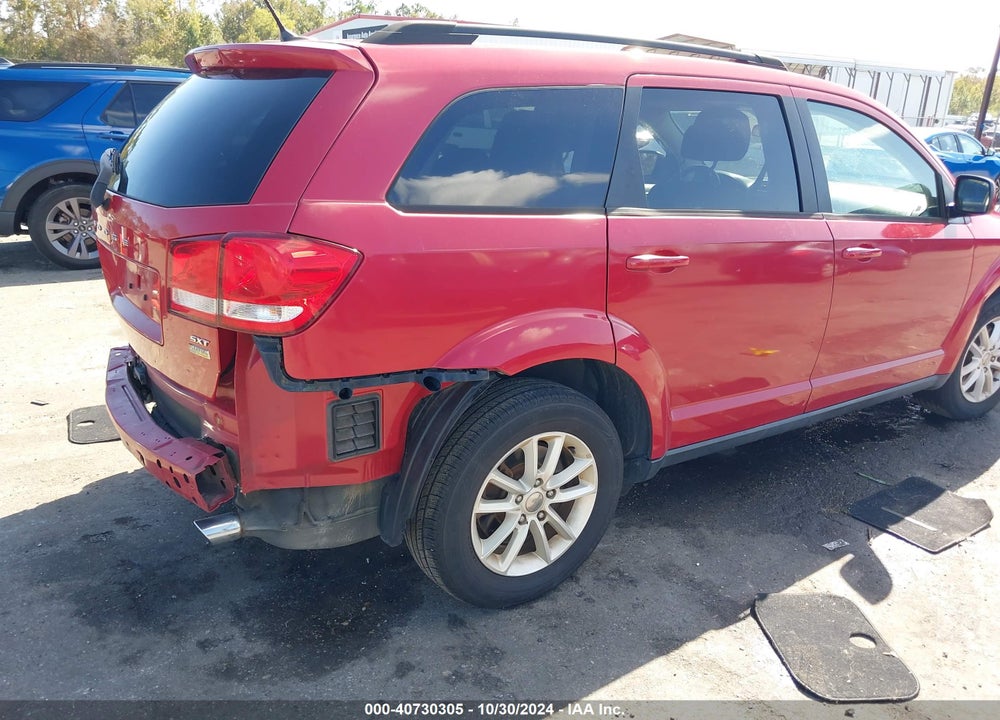 2016 DODGE JOURNEY SXT VIN: 3C4PDCBG6GT202532