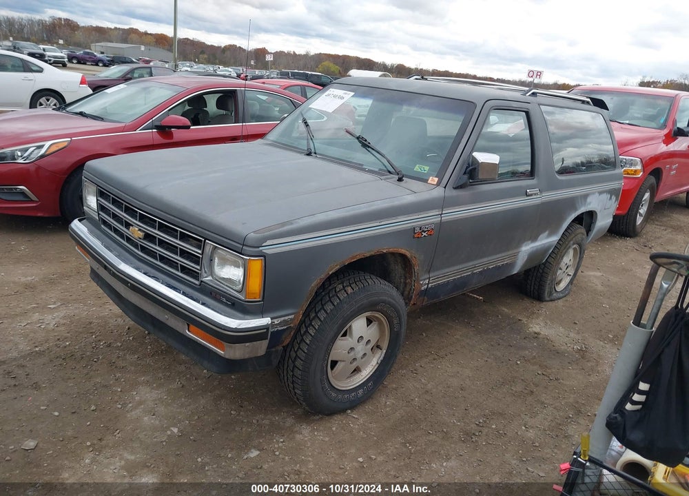 1986 CHEVROLET BLAZER S10 VIN: 1G8CT18R5G0124041