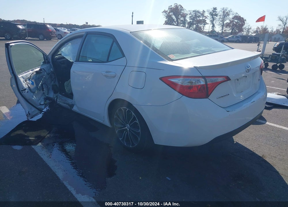 2014 TOYOTA COROLLA S PLUS VIN: 2T1BURHE0EC124560