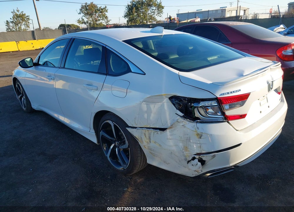 2018 HONDA ACCORD SPORT VIN: 1HGCV1F31JA172640