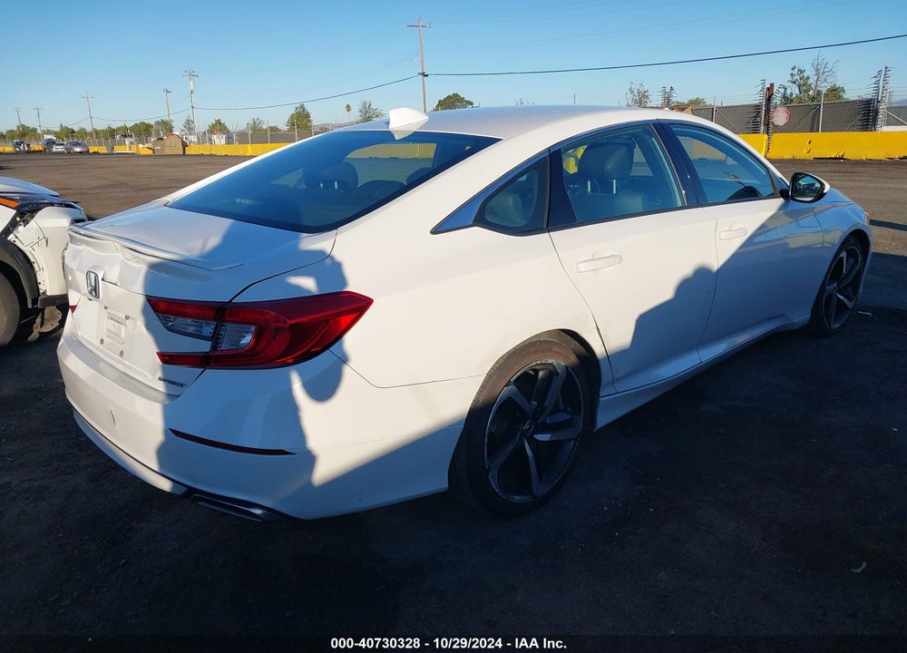 2018 HONDA ACCORD SPORT VIN: 1HGCV1F31JA172640