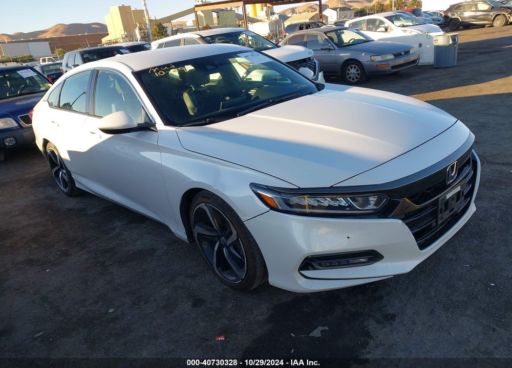 2018 HONDA ACCORD SPORT VIN: 1HGCV1F31JA172640