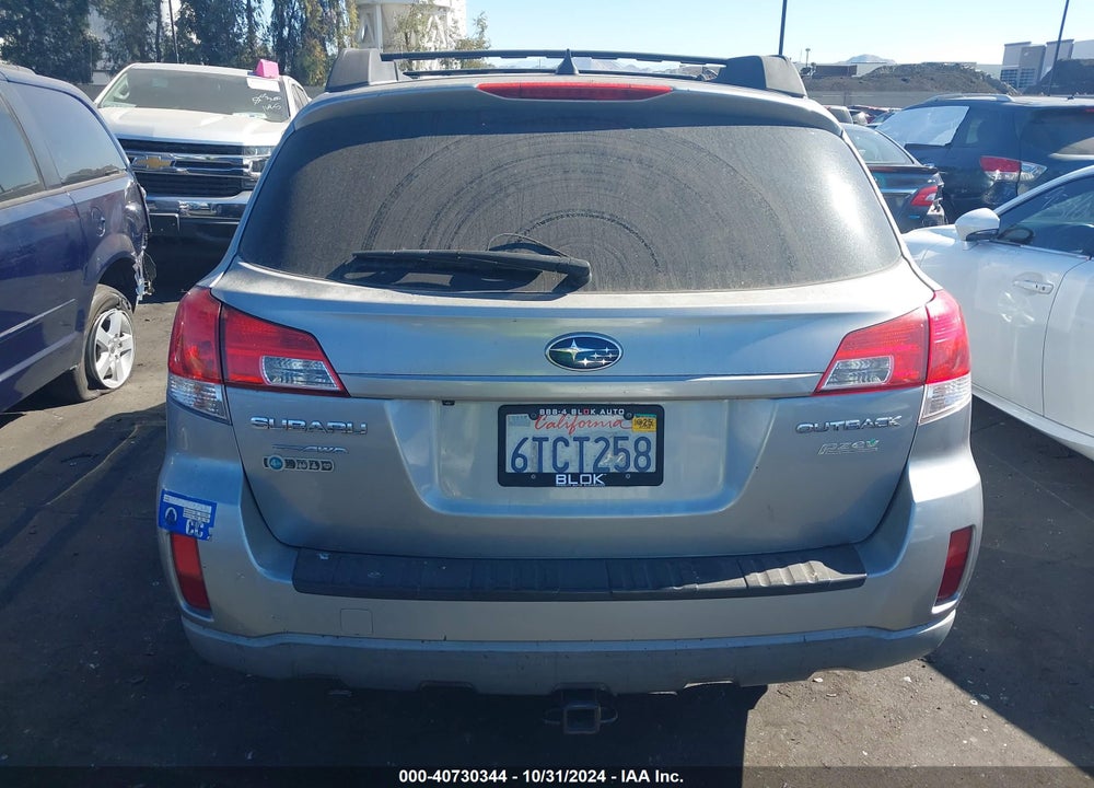 2011 SUBARU OUTBACK 2.5I LIMITED VIN: 4S4BRBKC9B3430818