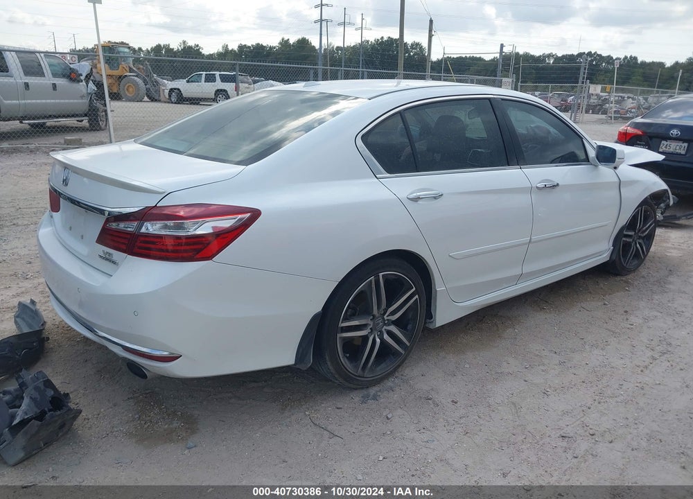 2016 HONDA ACCORD TOURING VIN: 1HGCR3F9XGA005917