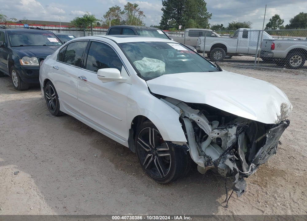 2016 HONDA ACCORD TOURING VIN: 1HGCR3F9XGA005917
