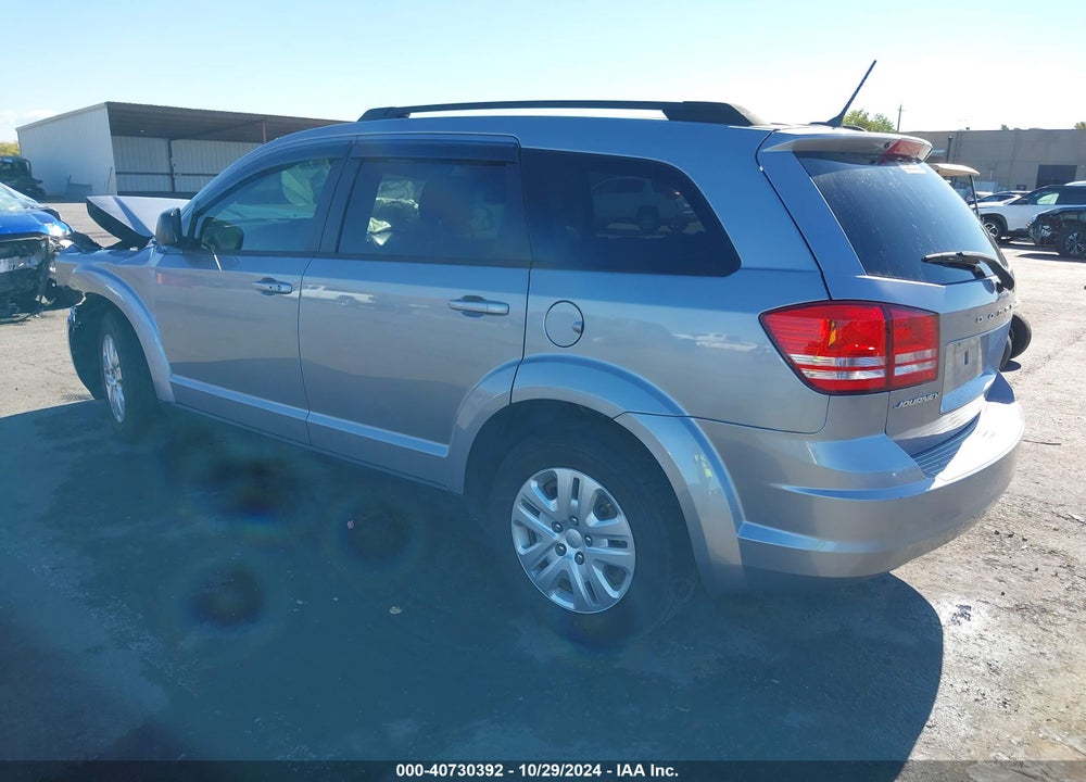 2018 DODGE JOURNEY SE VIN: 3C4PDCAB2JT383853