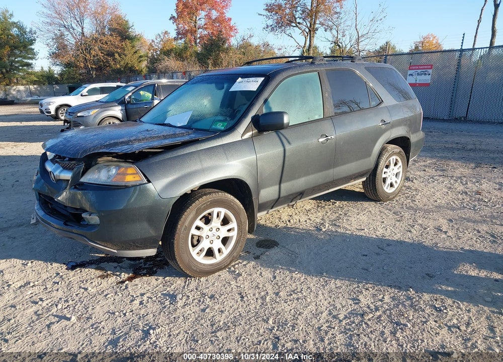 2004 ACURA MDX VIN: 2HNYD18624H554979