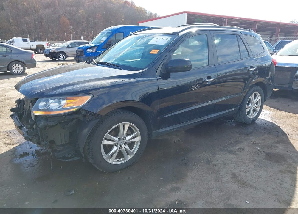 2011 HYUNDAI SANTA FE LIMITED V6 VIN: 5XYZKDAG2BG072349