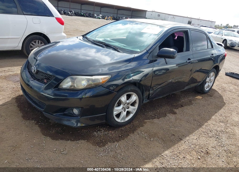 2010 TOYOTA COROLLA S VIN: 2T1BU4EE9AC427077