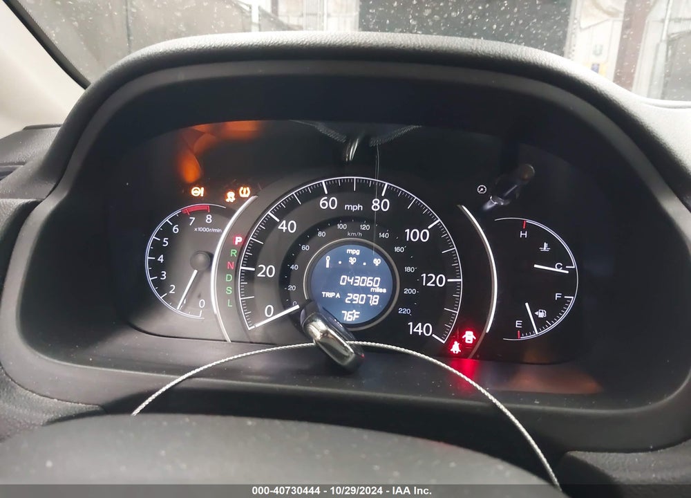 2016 HONDA CR-V EX-L VIN: 5J6RM3H76GL015510