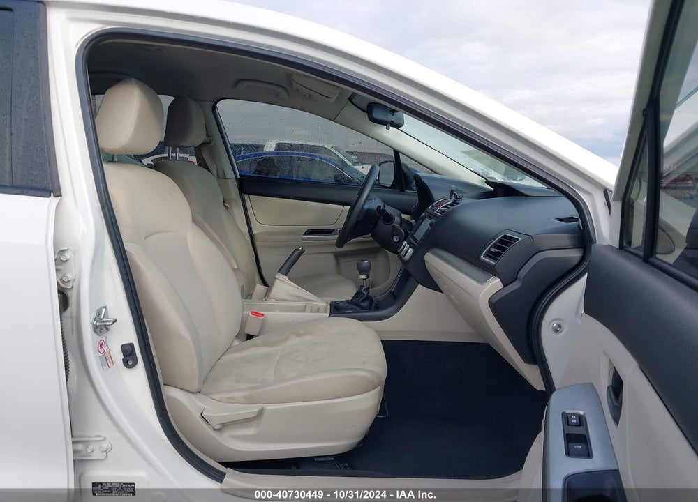 2015 SUBARU IMPREZA VIN: JF1GJAA6XFG016815