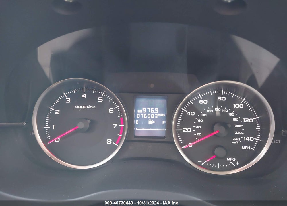 2015 SUBARU IMPREZA VIN: JF1GJAA6XFG016815
