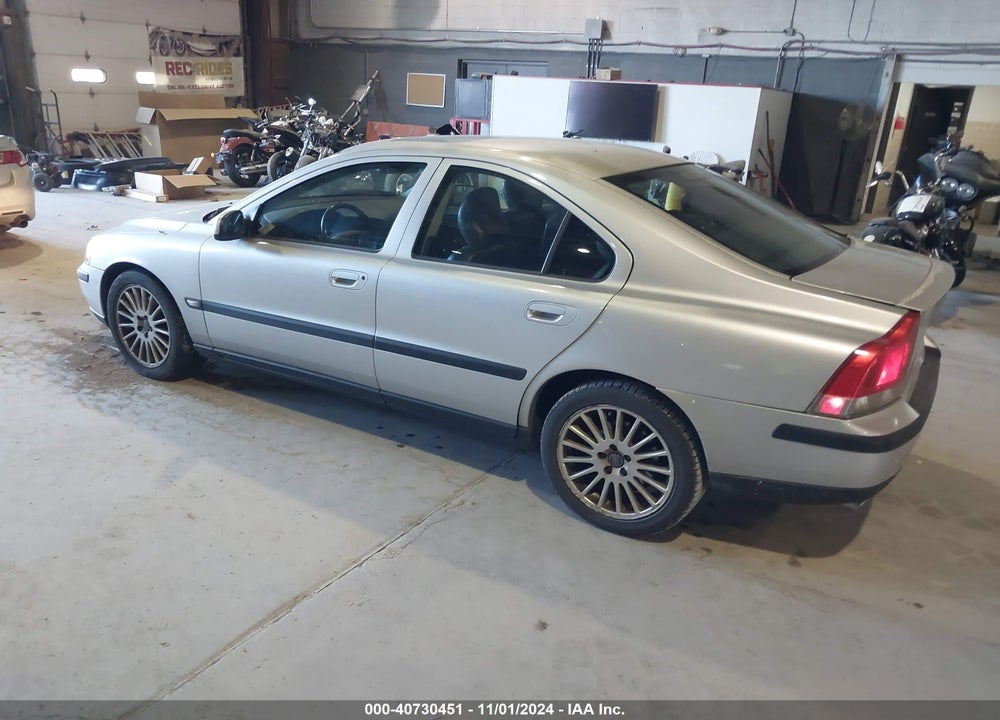 2001 VOLVO S60 T5 VIN: YV1RS53D212077420