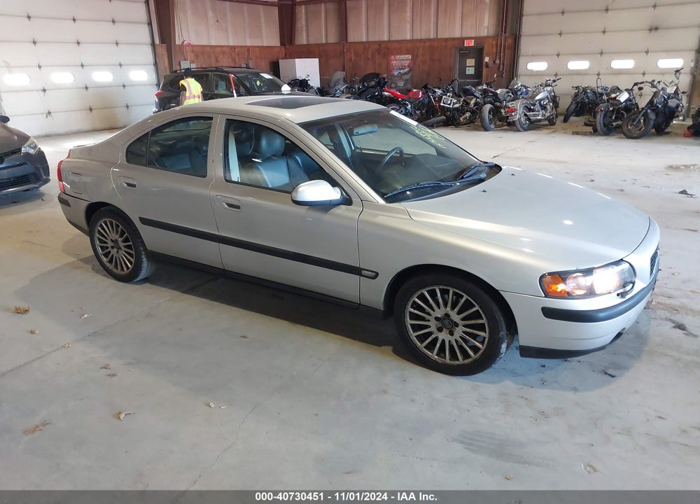 2001 VOLVO S60 T5 VIN: YV1RS53D212077420