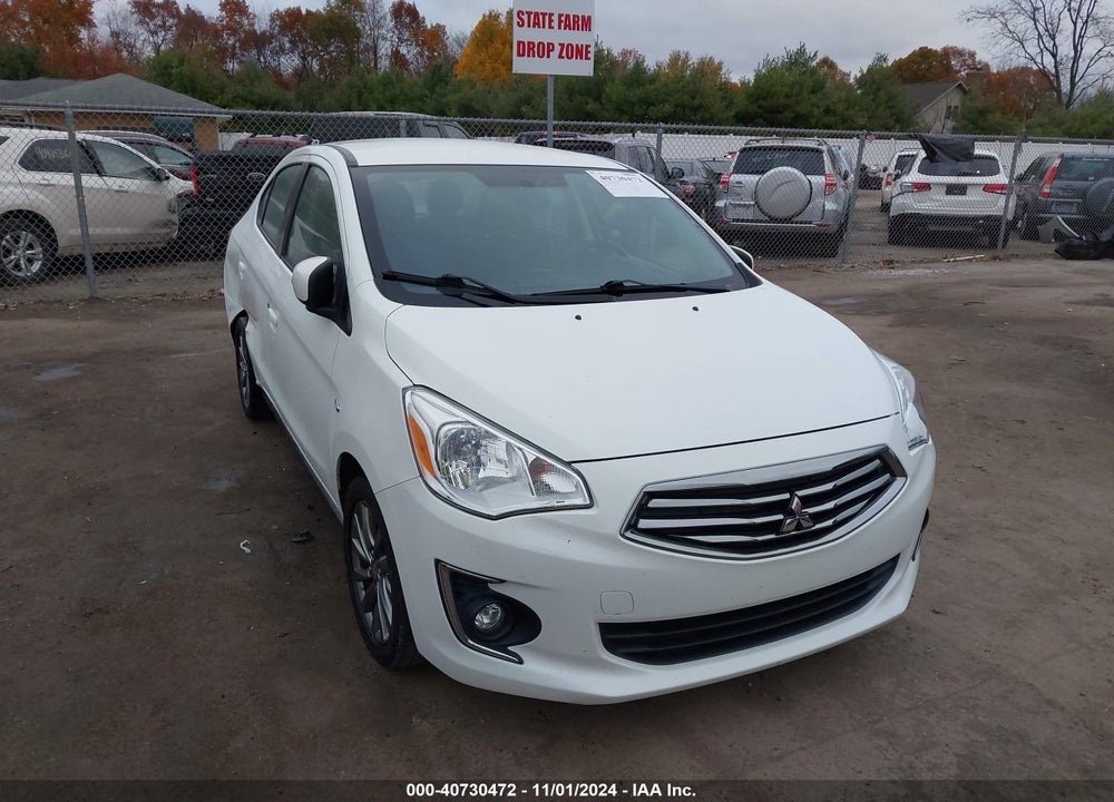 2019 MITSUBISHI MIRAGE G4 SE VIN: ML32F4FJ5KHF06304
