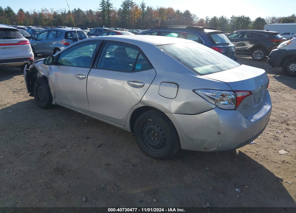2016 TOYOTA COROLLA LE VIN: 2T1BURHE8GC526734