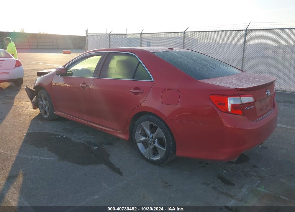 2014 TOYOTA CAMRY SE V6 VIN: 4T1BK1FK0EU546021