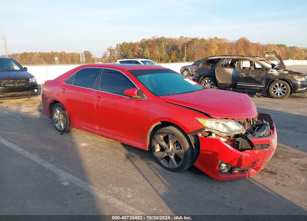 2014 TOYOTA CAMRY SE V6 VIN: 4T1BK1FK0EU546021