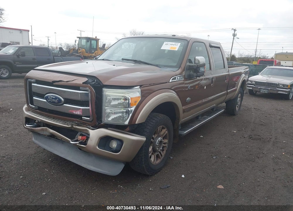 2011 FORD F-350 LARIAT VIN: 1FT8W3BT6BEA61644