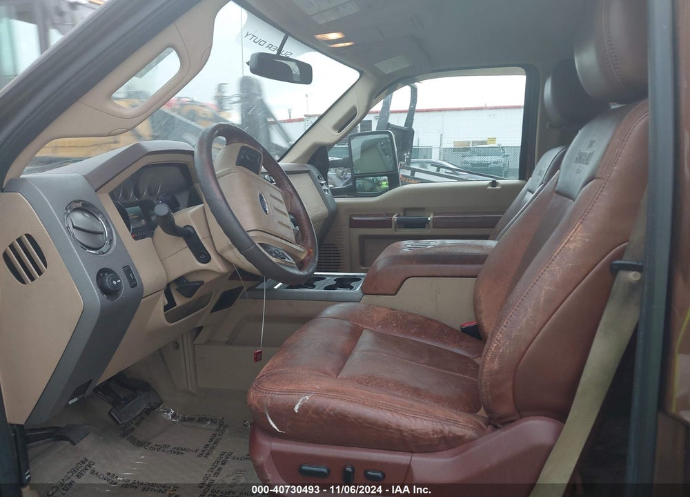2011 FORD F-350 LARIAT VIN: 1FT8W3BT6BEA61644