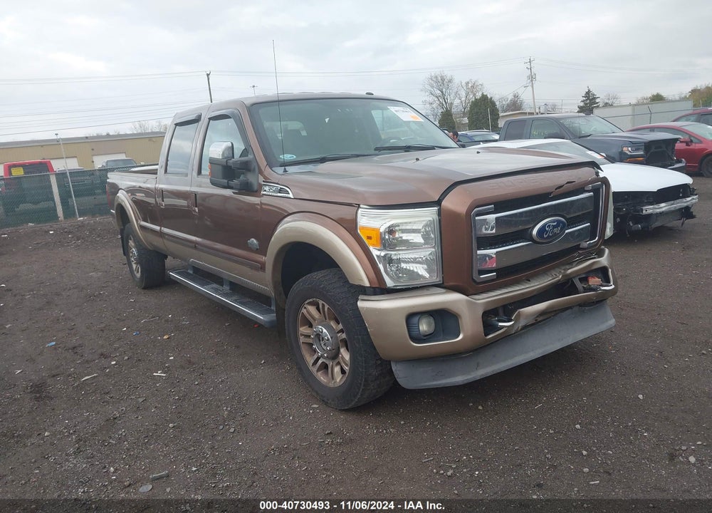 2011 FORD F-350 LARIAT VIN: 1FT8W3BT6BEA61644