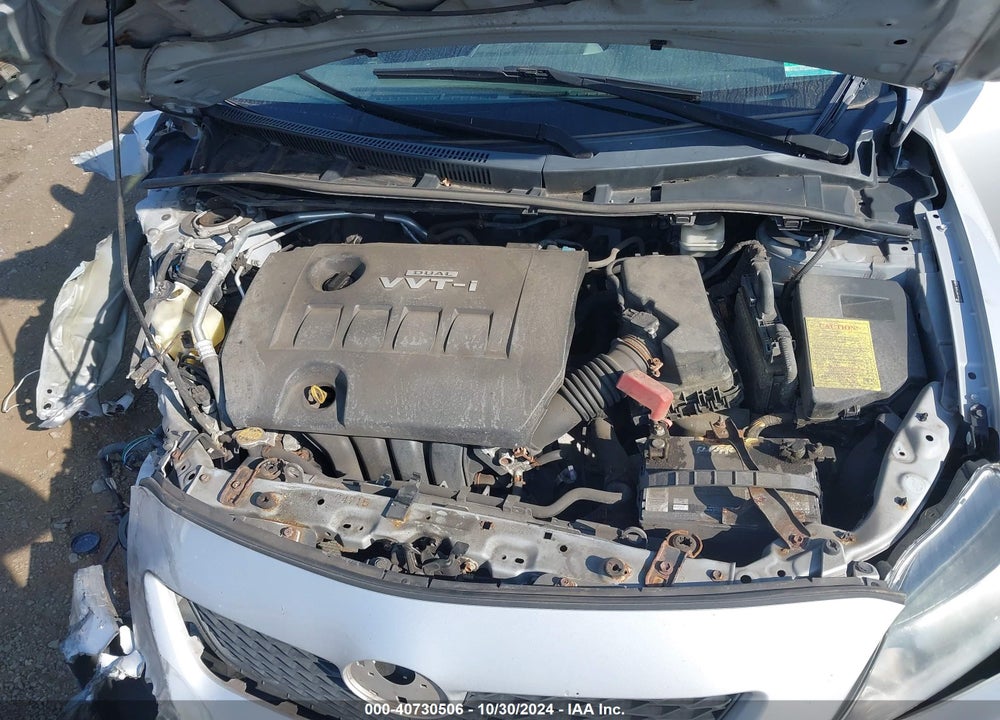 2010 TOYOTA COROLLA S VIN: 2T1BU4EE0AC444303