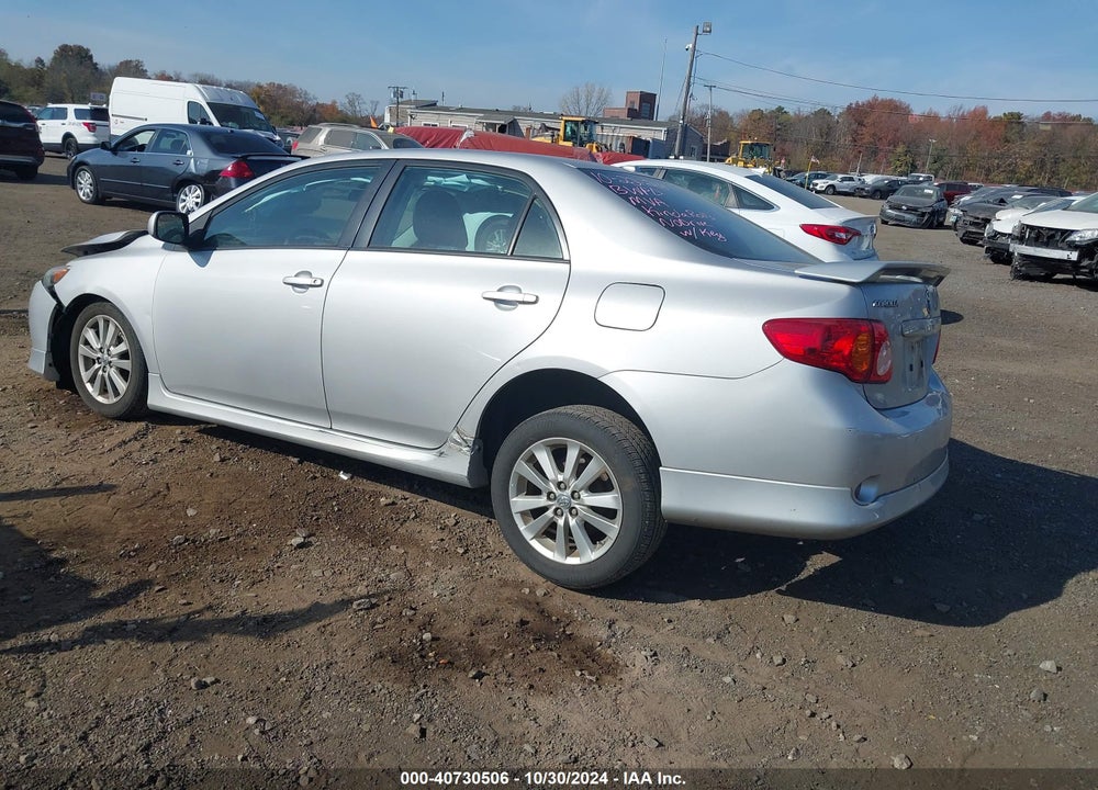 2010 TOYOTA COROLLA S VIN: 2T1BU4EE0AC444303
