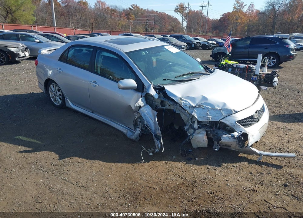 2010 TOYOTA COROLLA S VIN: 2T1BU4EE0AC444303
