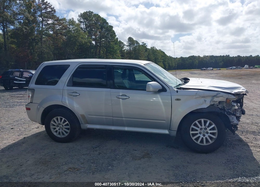 2008 MERCURY MARINER PREMIER VIN: 4M2CU87198KJ45286