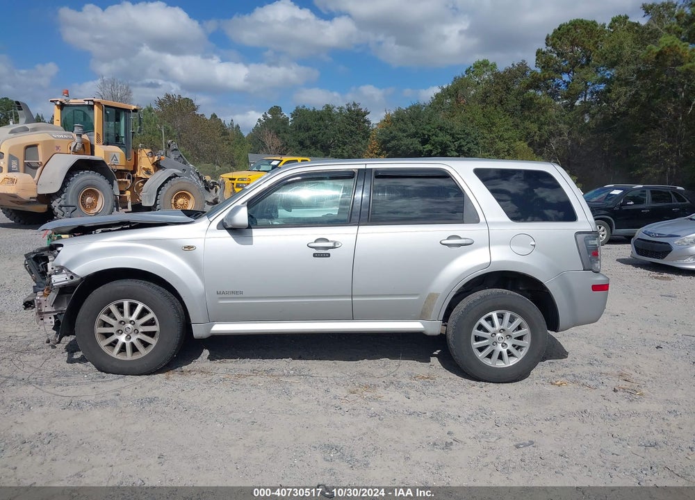 2008 MERCURY MARINER PREMIER VIN: 4M2CU87198KJ45286