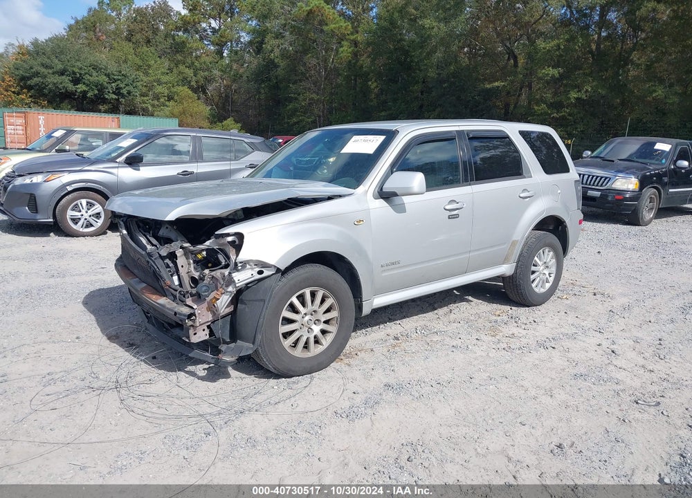 2008 MERCURY MARINER PREMIER VIN: 4M2CU87198KJ45286