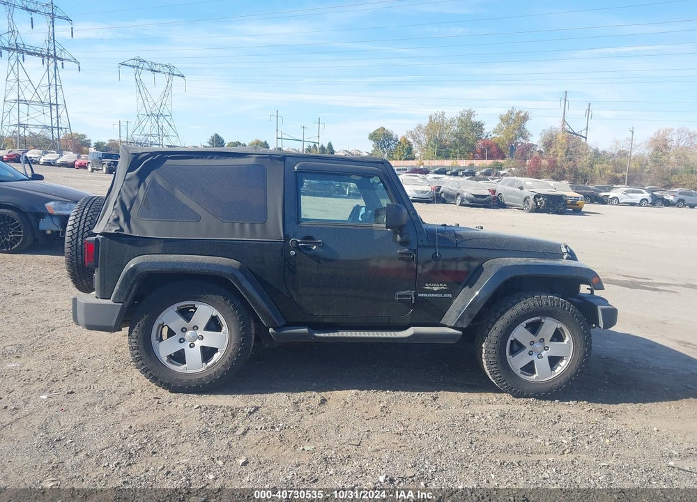 2012 JEEP WRANGLER SAHARA VIN: 1C4AJWBG8CL229981