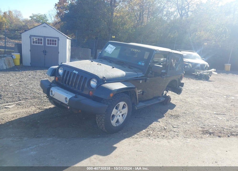 2012 JEEP WRANGLER SAHARA VIN: 1C4AJWBG8CL229981