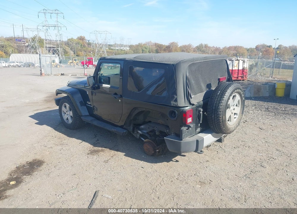 2012 JEEP WRANGLER SAHARA VIN: 1C4AJWBG8CL229981