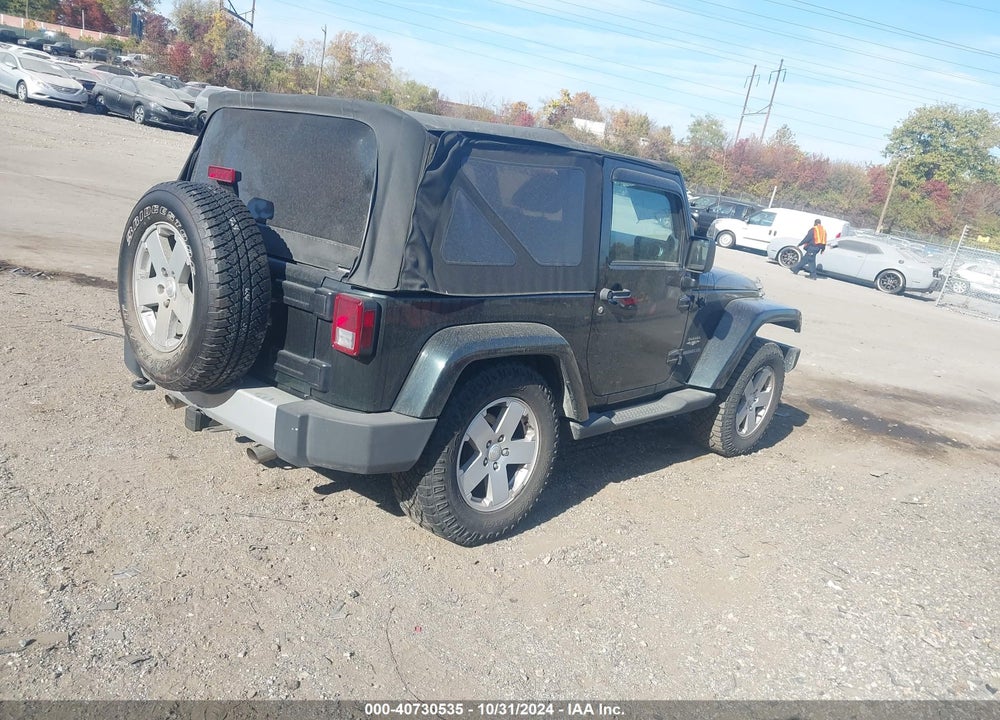 2012 JEEP WRANGLER SAHARA VIN: 1C4AJWBG8CL229981