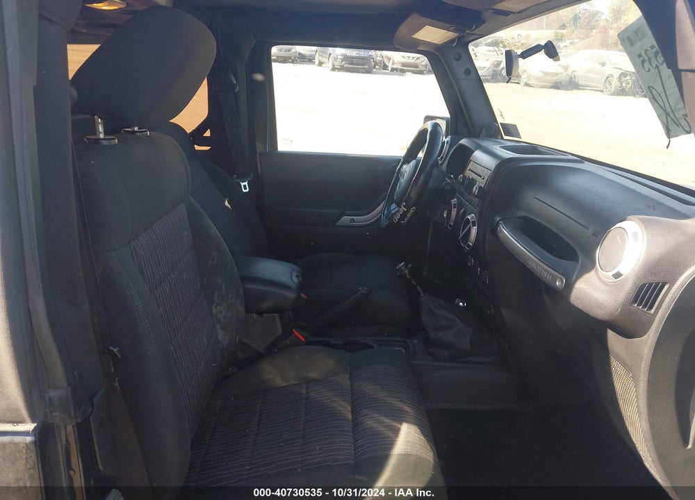 2012 JEEP WRANGLER SAHARA VIN: 1C4AJWBG8CL229981