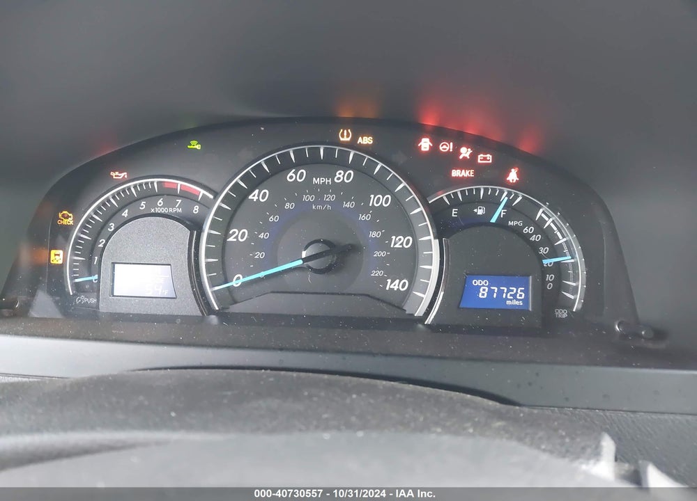 2014 TOYOTA CAMRY XLE V6 VIN: 4T1BK1FK3EU545641