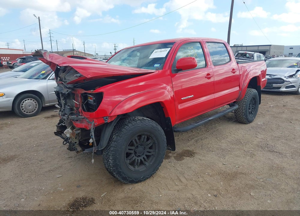 2007 TOYOTA TACOMA DOUBLE CAB VIN: 5TELU42N97Z435112