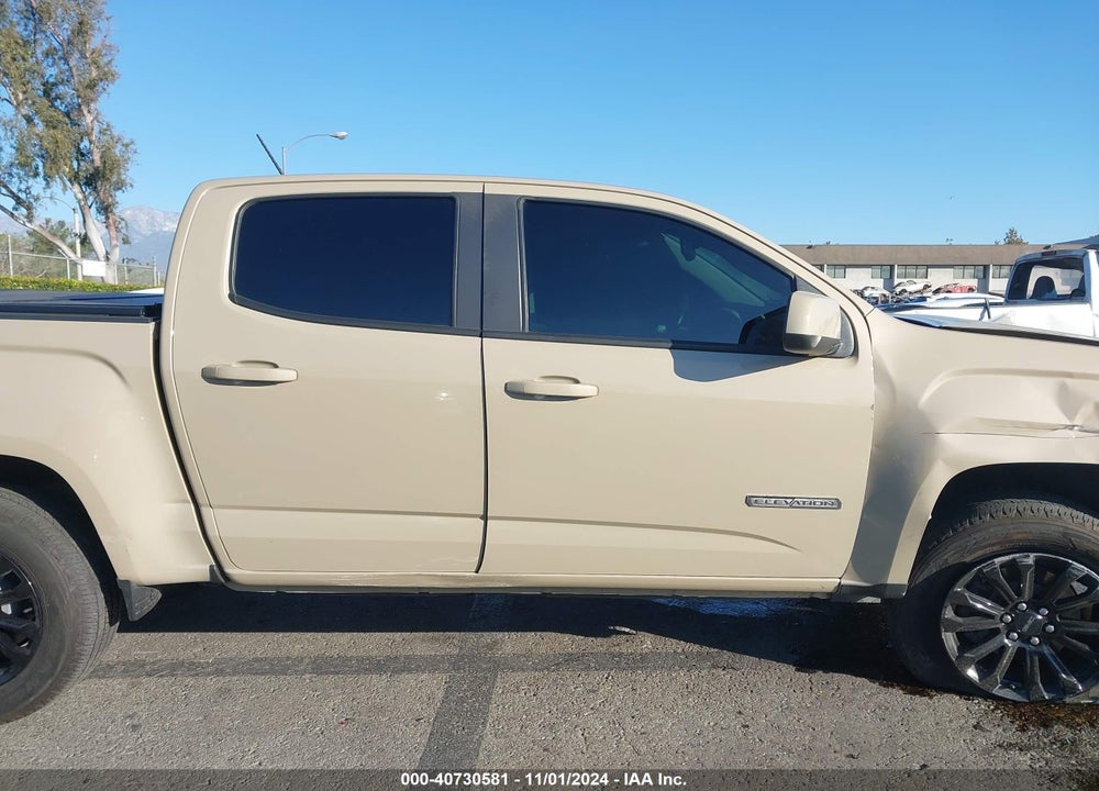 2022 GMC CANYON 2WD SHORT BOX ELEVATION VIN: 1GTG5CEN6N1286329