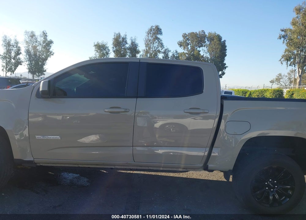 2022 GMC CANYON 2WD SHORT BOX ELEVATION VIN: 1GTG5CEN6N1286329