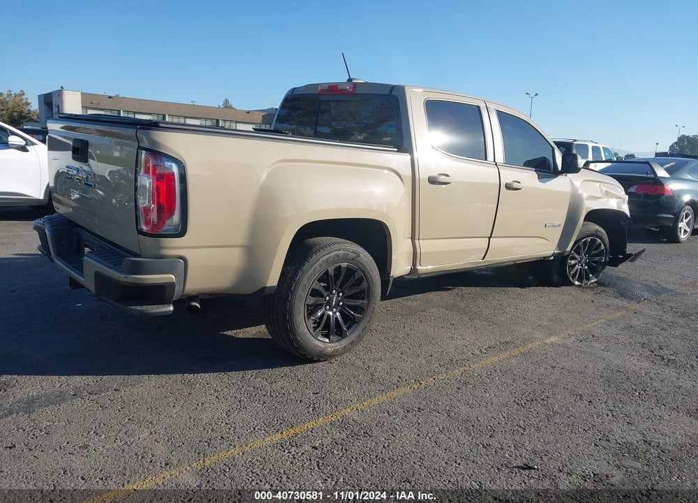 2022 GMC CANYON 2WD SHORT BOX ELEVATION VIN: 1GTG5CEN6N1286329